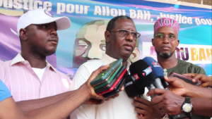 Mamadou Lamine Barry, vice-président du parti chargé des questions financières