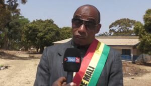 Amadou Oury Souare, président de la délégation spéciale de Mali. 